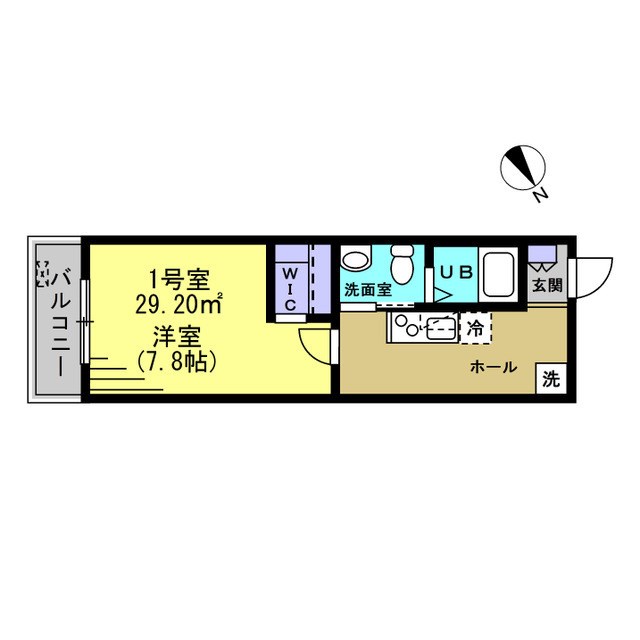 SR松戸 301号室 間取り