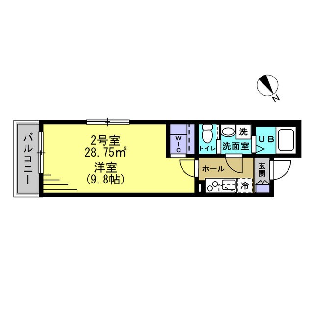 SR松戸 302号室 間取り