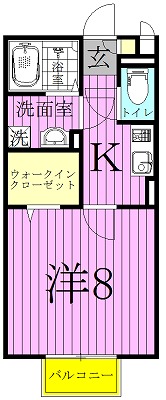 リトルアイランド 間取り図