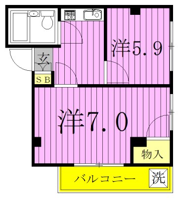 Ｓ-ビレッジ島根  間取り図