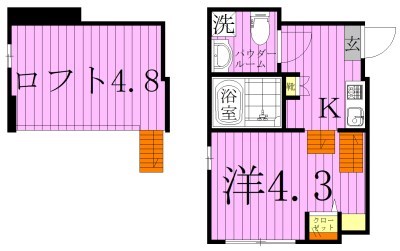 Cayman Terrace 間取り図