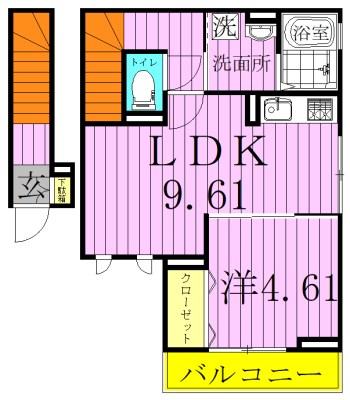リビエラ２ 間取り図