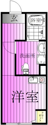 プラチナフォルム北千住 間取り図
