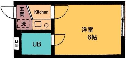 ハイムプリマヴェーラ（栗原） 間取り図
