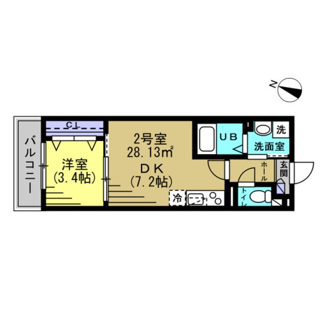 シャイネクス馬橋 303号室 間取り