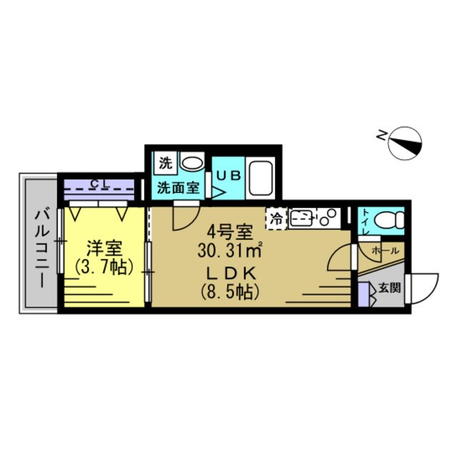 シャイネクス馬橋 間取り