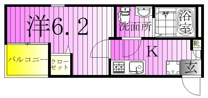 フォレスティエール 間取り図