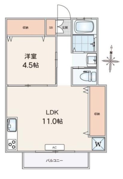 ノアール・K 間取り図