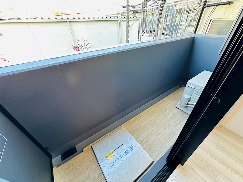 ガリシア竹ノ塚 ベランダ