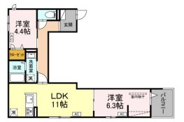 グラナーデ西新井栄町 間取り図