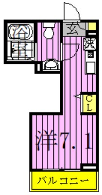 グランコート六町 間取り図