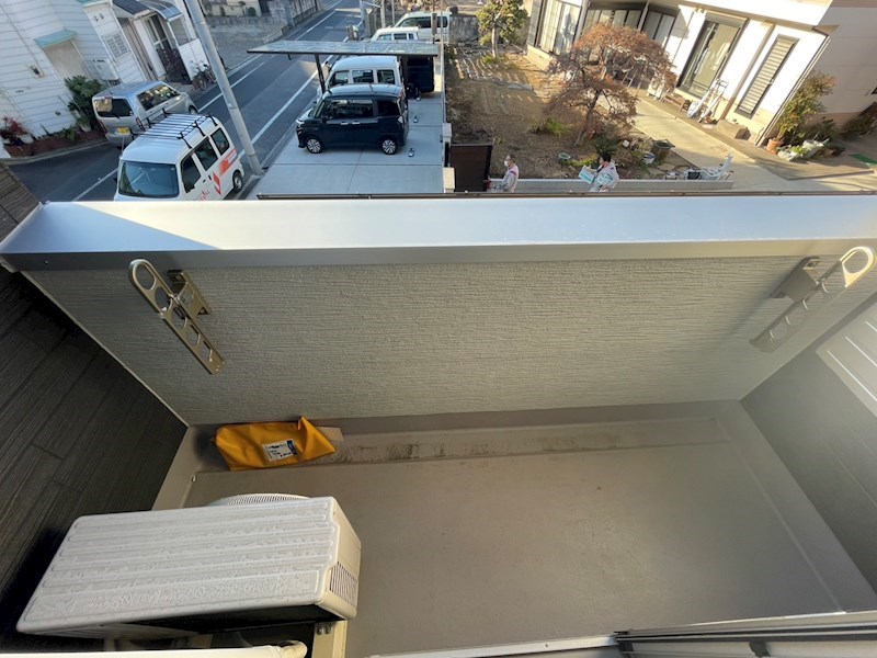 ウエストガーデン南花畑 ベランダ