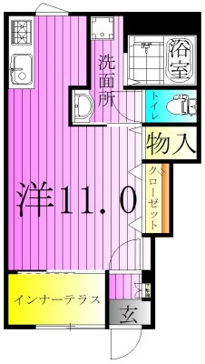 ボッテガノワール 間取り図