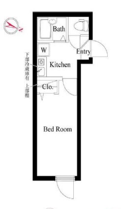 レーヴ扇 間取り図