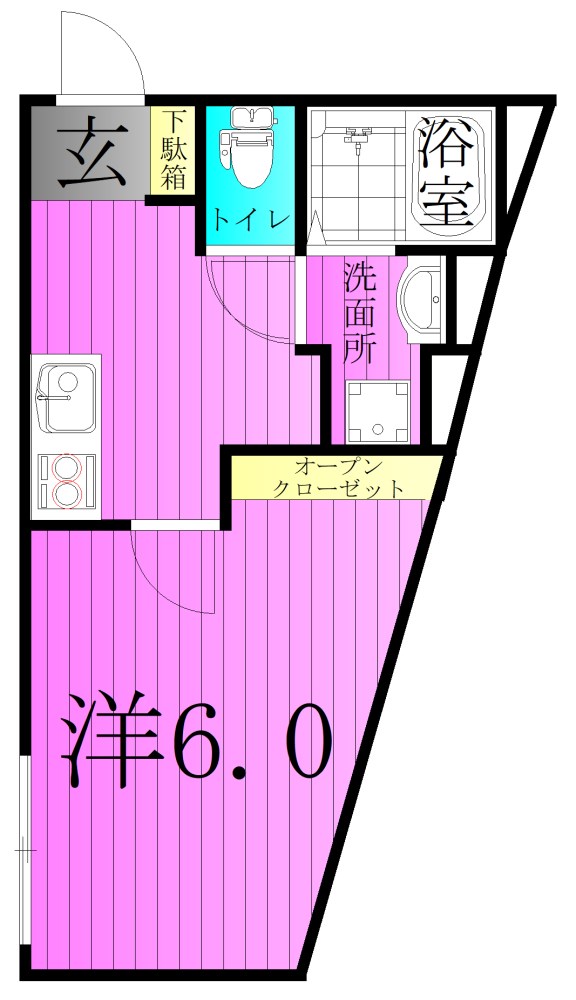 メゾンエテ 間取り図