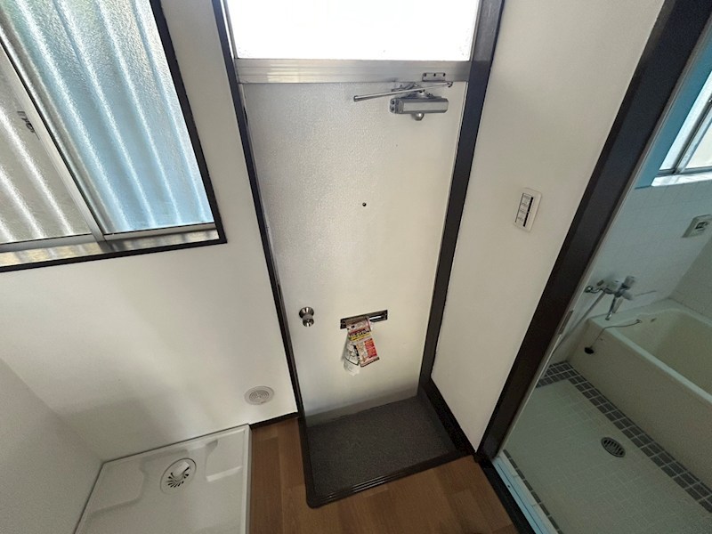 おおたかの森アパート 玄関