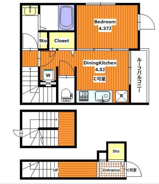 メゾン リーブル 間取り図
