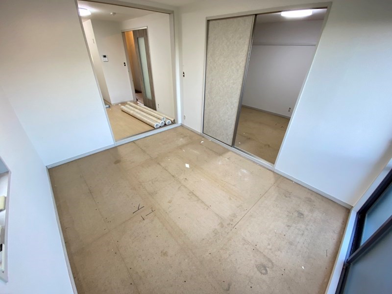 ハイツアキモト  ベッドルーム