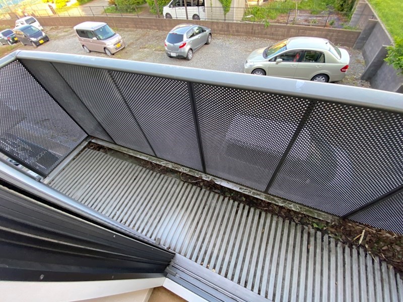 ハイツアキモト  ベランダ