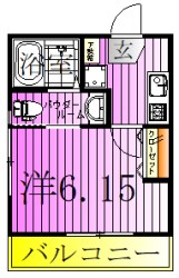 ＮＳＧＡＴＥ舎人パークフロント１ 間取り図