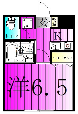 パラディーゾ 間取り図