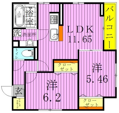 Bｌｏｏｍ 間取り図