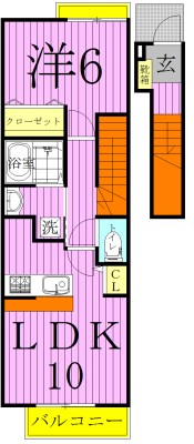 Ｍａ　メゾン　１ 間取り図