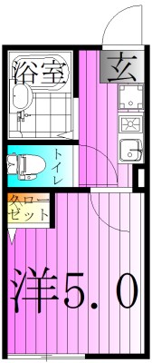 ノーザンロード西新井 間取り図