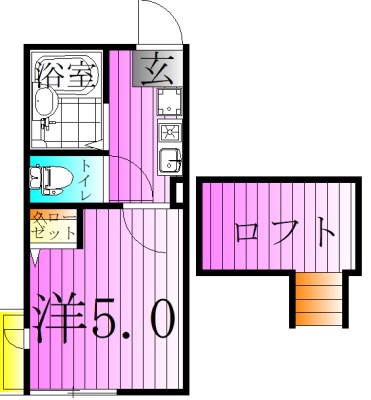 ノーザンロード西新井 間取り図