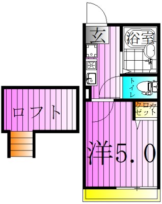 ノーザンロード西新井 間取り図
