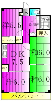 INSURANCE BLDG.XVI　～インシュランスビルディング16～ 311号室 間取り