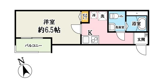 ウエストコート六町 間取り