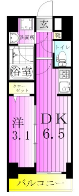 AZEST王子神谷 間取り図