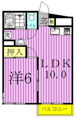 キャヴァンイワタ 間取り図