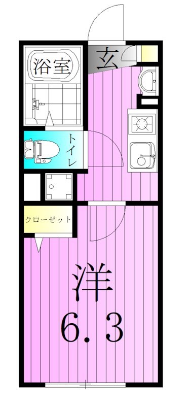 リーリオ堀切 間取り図