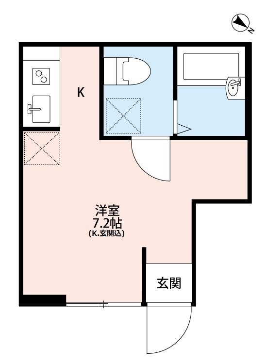 オリーブ金町 間取り図