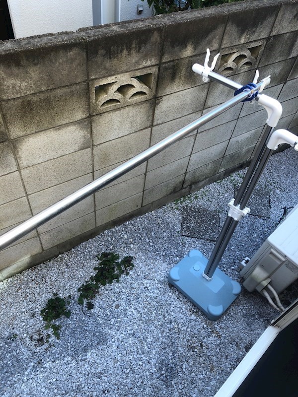 アパートメントピノ ベランダ