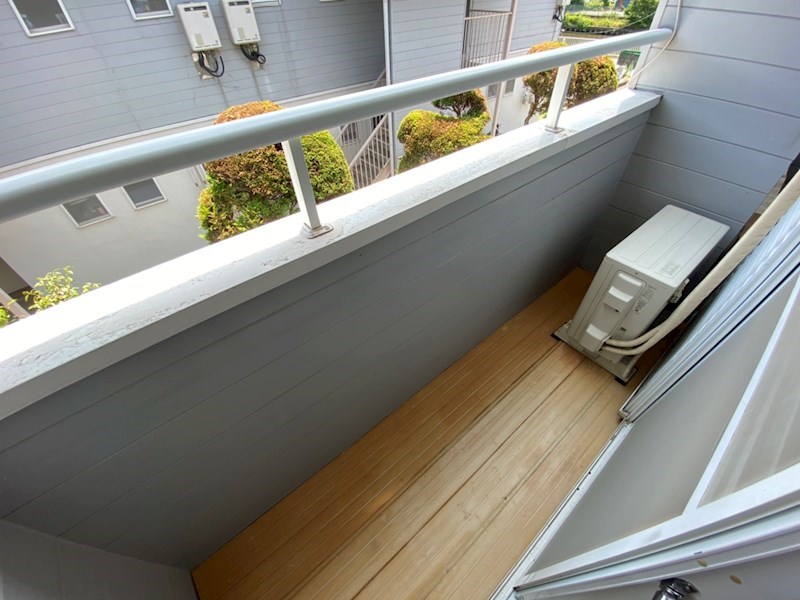 ファミールハイツB棟 ベランダ