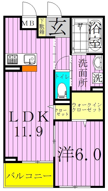 Ａｒｄｏｒ　～アルドール～ 間取り図
