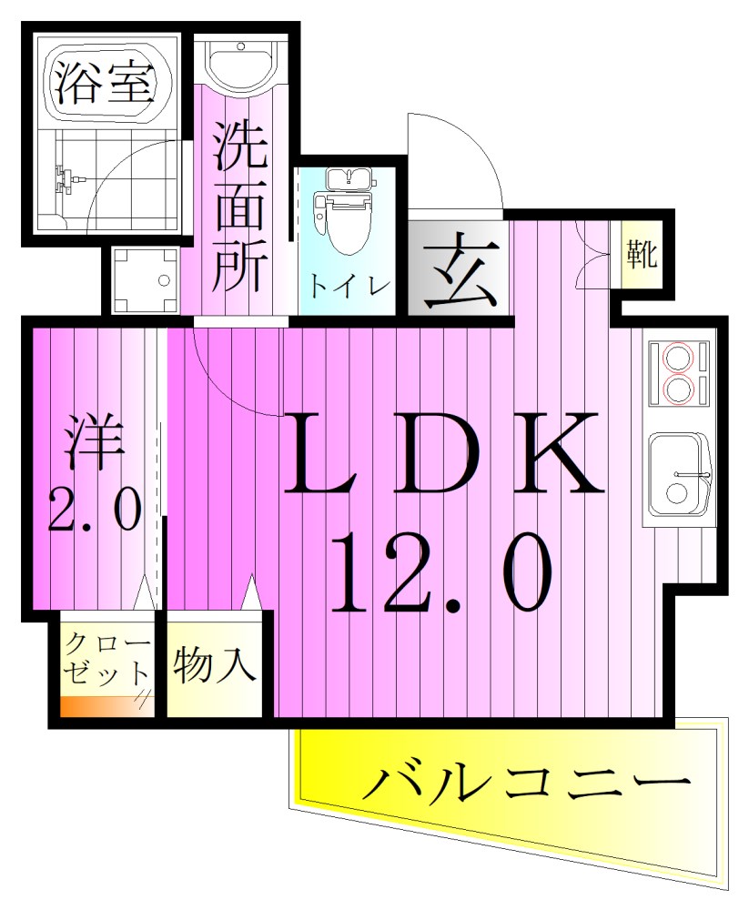Likes梅田 間取り図