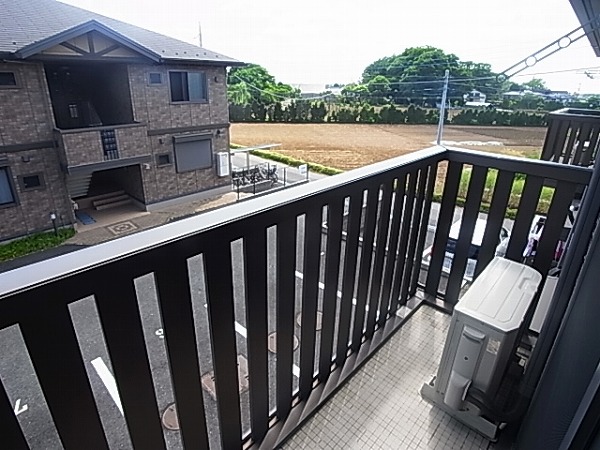 ハイムカトレアⅡ ベランダ