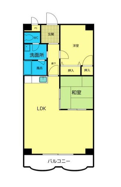 サンライフ天王台 503号室 間取り