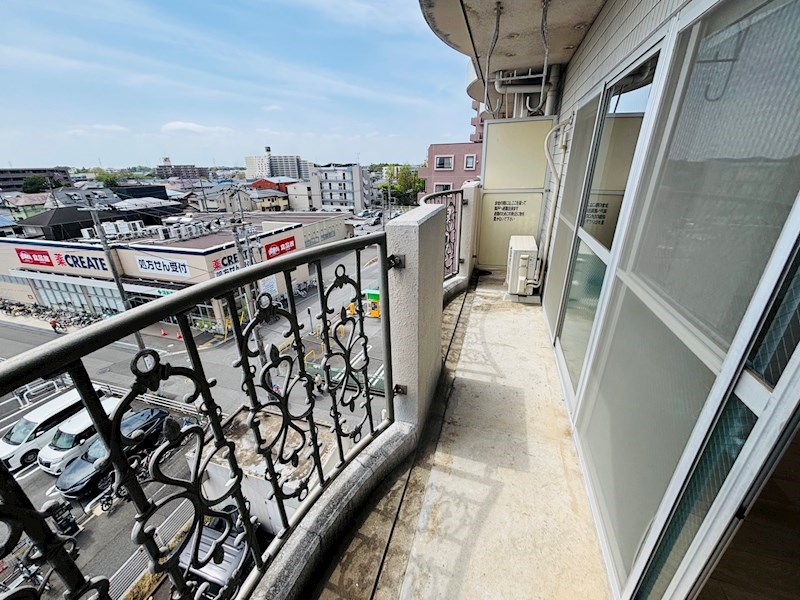 サンライフ天王台 ベランダ