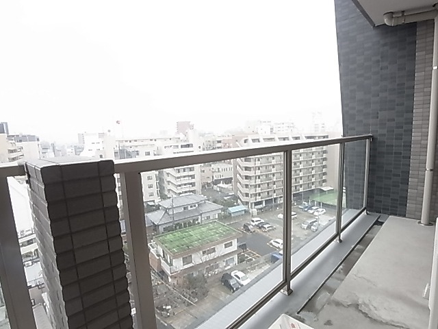 柏808タワー ベランダ