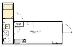 クレサージュ西新井 間取り