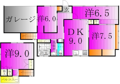 根戸戸建 間取り