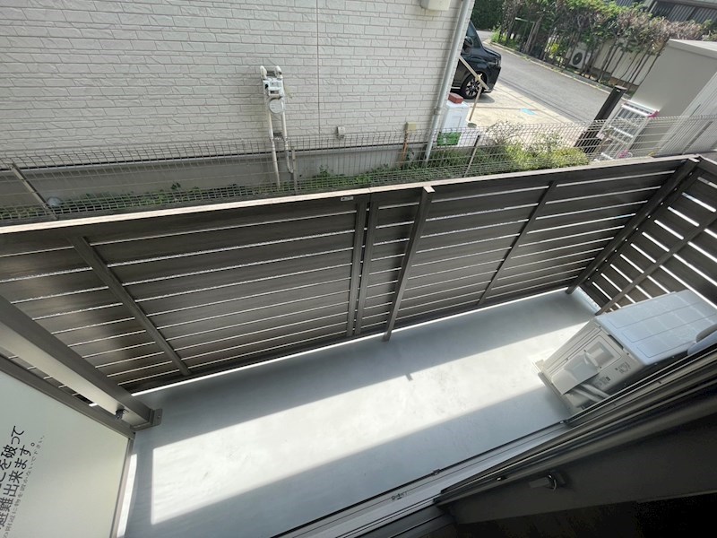 レジデンス向小金 ベランダ