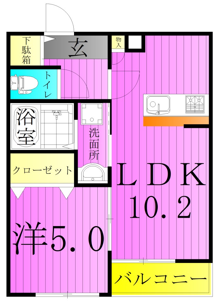 Ｓｅｅｄｓ　Ｇａｒｄｅｎ 間取り図