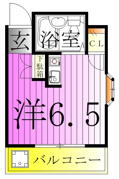 ホワイトシティ 間取り図