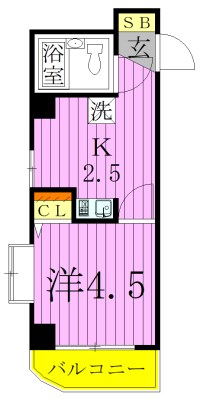 オルザエ絹 間取り図